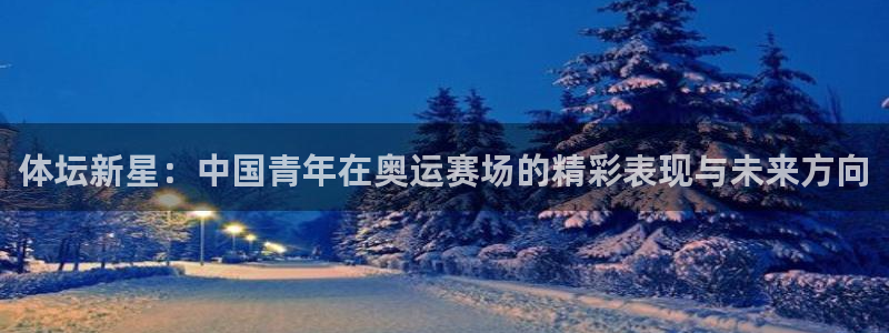 MK体育官方正版app五金厂:体坛新星:中国青年在奥运赛场的